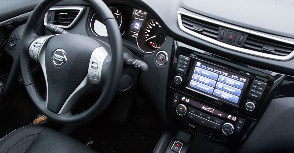 Nissan Qashqai dashboard